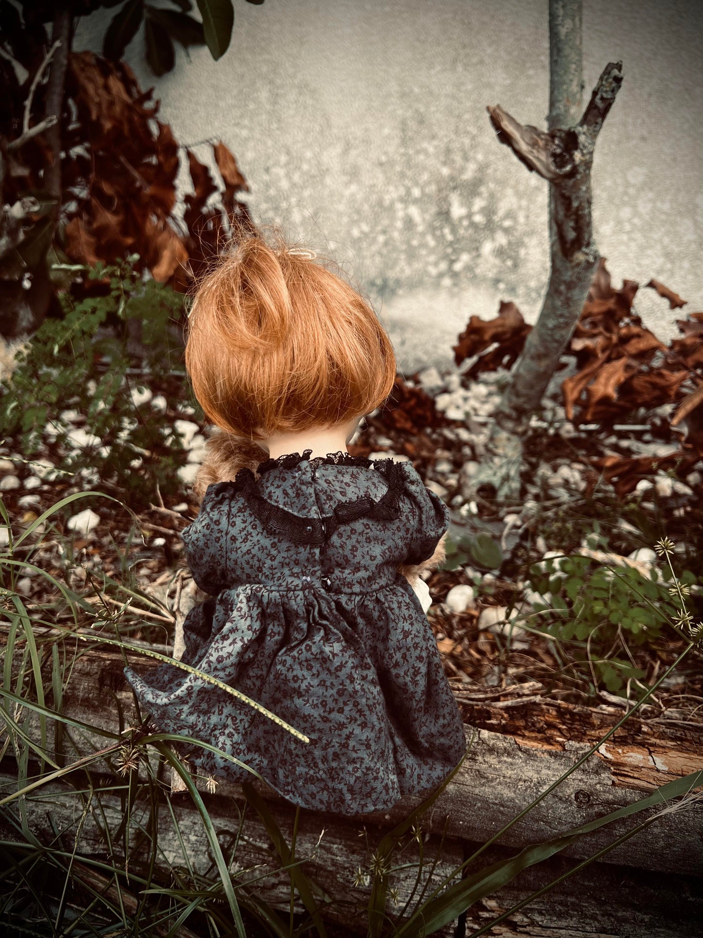 Meet Andrea 13" Doll Porcelain Witchy Creepy Haunted Spirit Infected Scary Poltergeist Spooky Wicca Possessed Fall Gothic Positive Energy