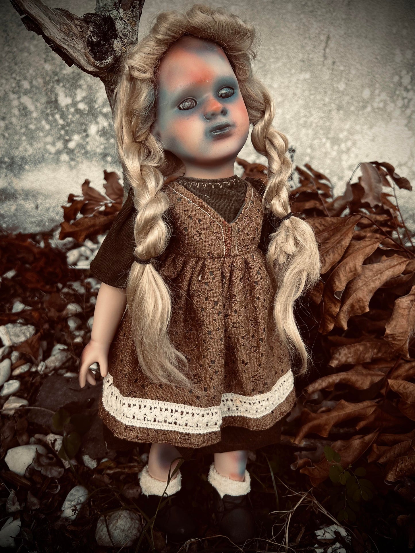 Meet Chloe 18" Doll Porcelain Witchy Creepy Haunted Spirit Infected Scary Poltergeist Spooky Wicca Possessed Fall Gothic Positive Energy