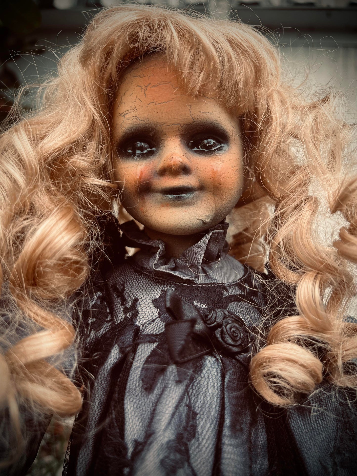 Meet Robin 16" Doll Porcelain Witchy Creepy Haunted Spirit Infected Scary Poltergeist Spooky Wicca Possessed Fall Gothic Positive Energy