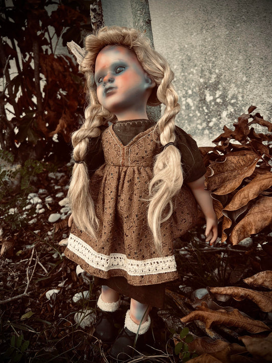 Meet Chloe 18" Doll Porcelain Witchy Creepy Haunted Spirit Infected Scary Poltergeist Spooky Wicca Possessed Fall Gothic Positive Energy