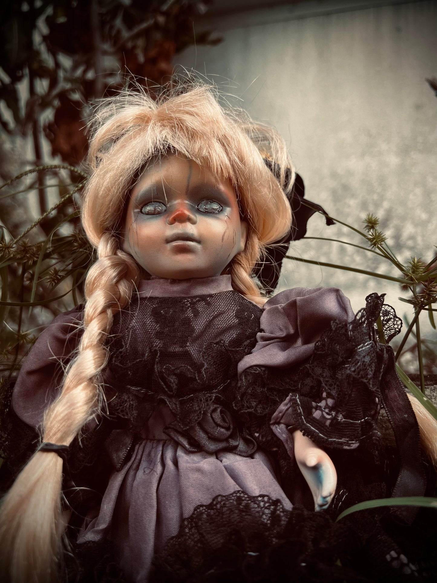 Meet Elizabeth 12" Doll Porcelain Witchy Creepy Haunted Spirit Infected Scary Poltergeist Spooky Wicca Possessed Fall Gothic Positive Energy