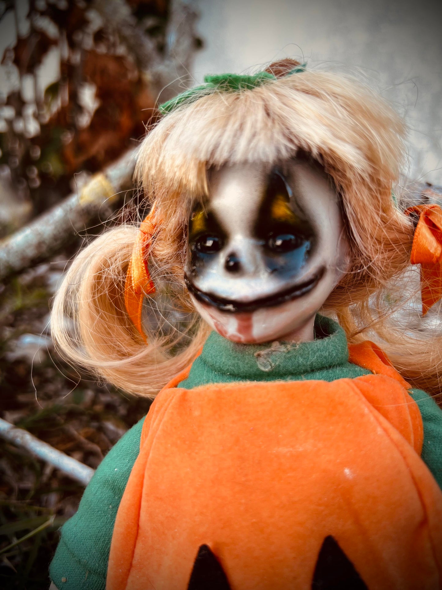 Meet Trixie 9" Doll Porcelain Witchy Creepy Haunted Spirit Infected Scary Poltergeist Spooky Wicca Possessed Halloween Fall Gothic Gore