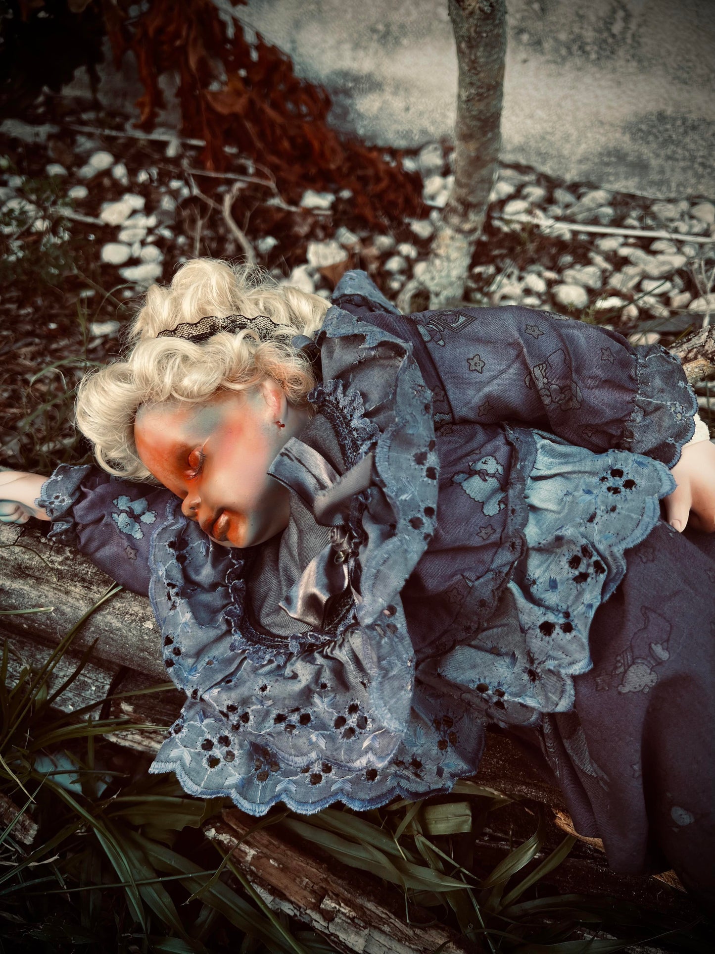 Meet Winona 18" Doll Porcelain Witchy Creepy Haunted Spirit Infected Scary Poltergeist Spooky Wicca Possessed Halloween Fall Gothic Gore