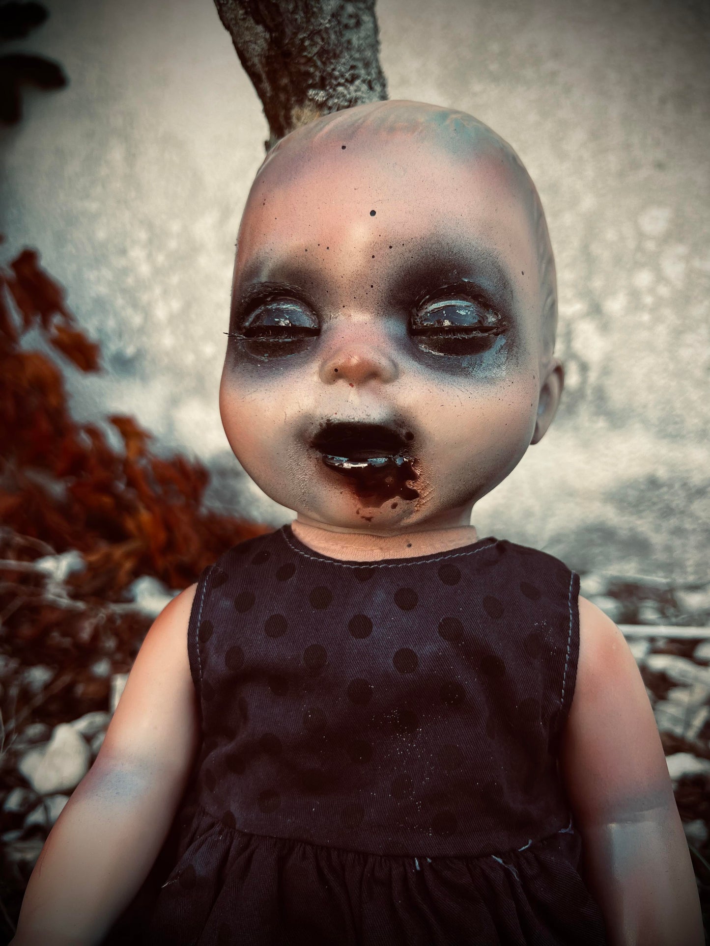 Meet Delilah 15" Animated Vinyl Doll Witchy Creepy Haunted Spirit Infected Scary Poltergeist Spooky Wicca Possessed Halloween Fall Gothic