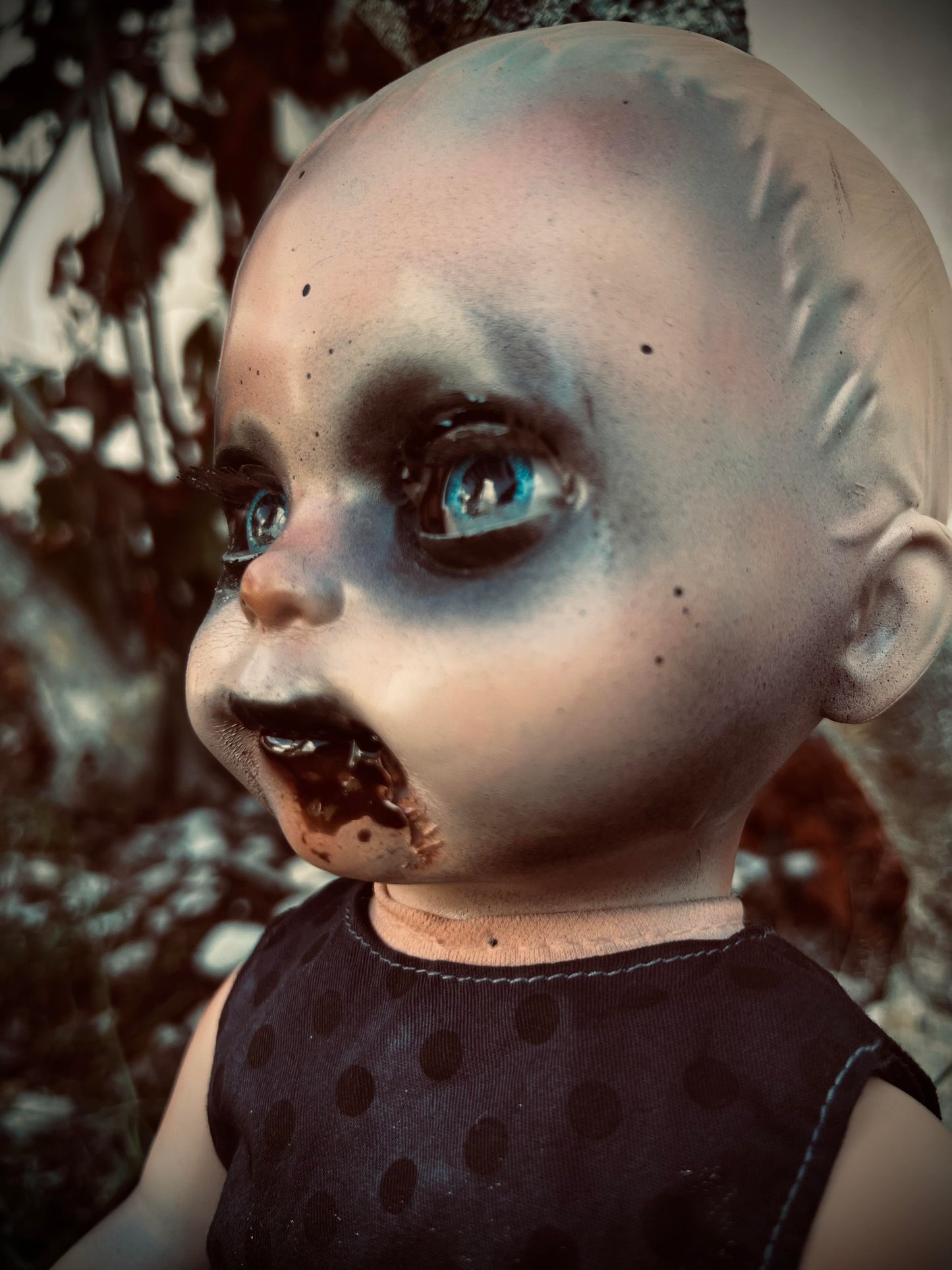 Meet Delilah 15" Animated Vinyl Doll Witchy Creepy Haunted Spirit Infected Scary Poltergeist Spooky Wicca Possessed Halloween Fall Gothic