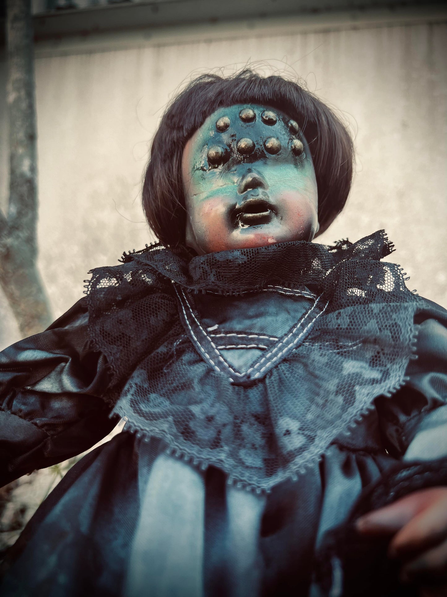 Meet Amelia 13" Doll Porcelain Clay Witchy Creepy Haunted Spirit Infected Scary Poltergeist Spooky Wicca Possessed Halloween Gothic Gore