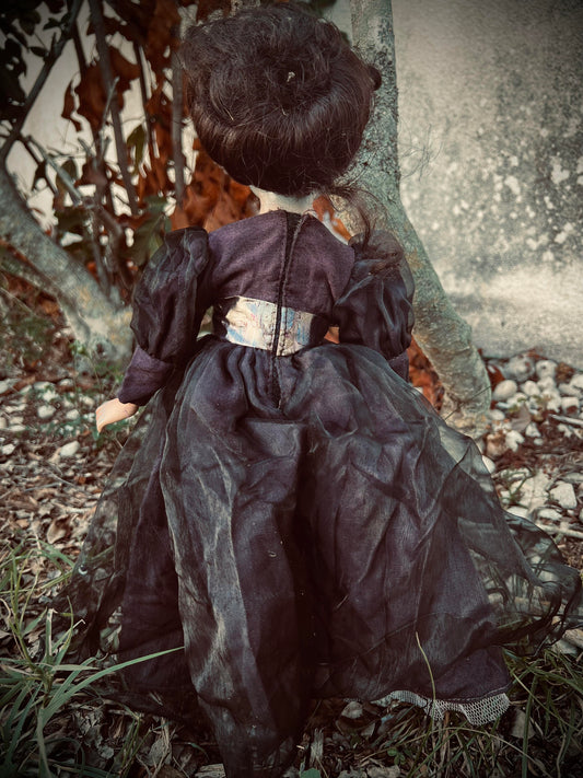 Meet Nyx 16" Doll Porcelain Witchy Creepy Haunted Spirit Infected Scary Poltergeist Spooky Wicca Possessed Halloween Fall Gothic