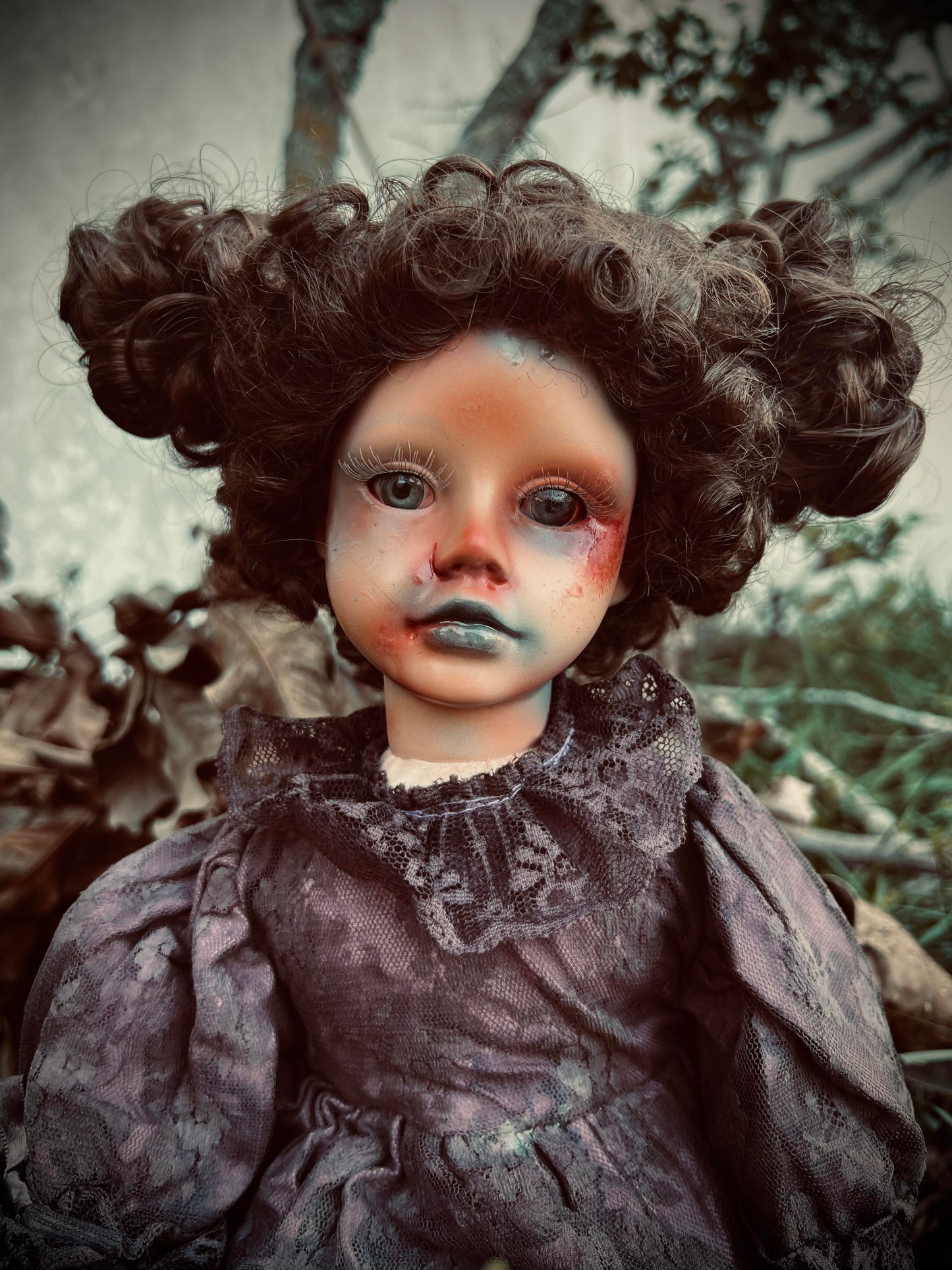 Meet Crystal 18" Doll Porcelain Witchy Creepy Haunted Spirit Infected Scary Poltergeist Spooky Wicca Possessed Fall Gothic Positive Energy