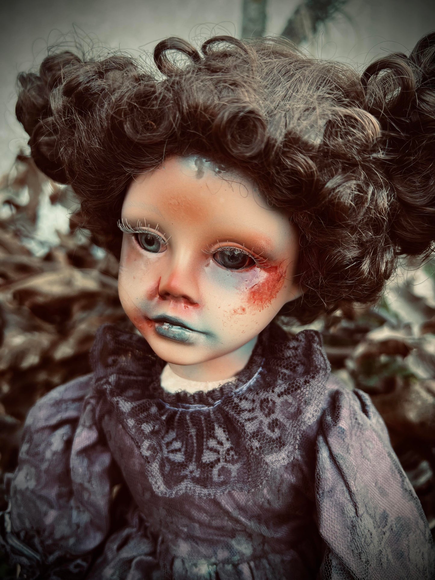 Meet Crystal 18" Doll Porcelain Witchy Creepy Haunted Spirit Infected Scary Poltergeist Spooky Wicca Possessed Fall Gothic Positive Energy