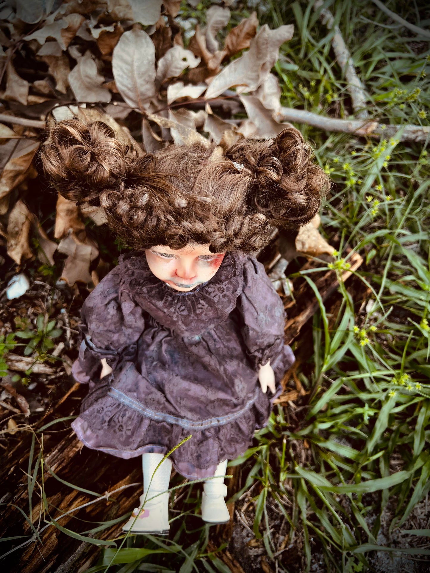 Meet Crystal 18" Doll Porcelain Witchy Creepy Haunted Spirit Infected Scary Poltergeist Spooky Wicca Possessed Fall Gothic Positive Energy