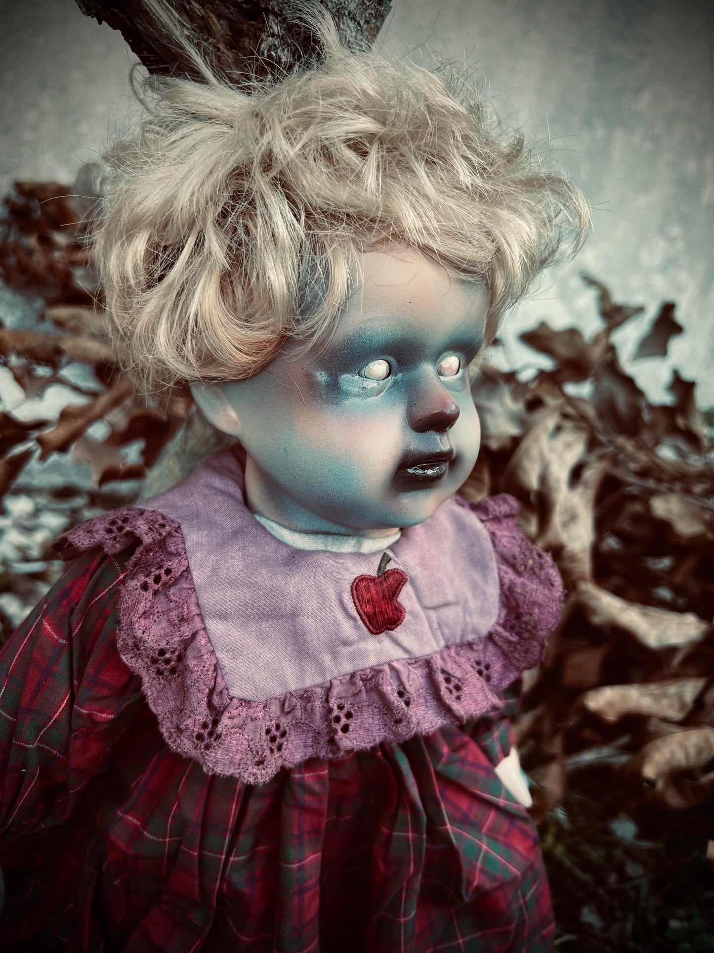 Meet Alex 17" Doll Porcelain Witchy Creepy Haunted Spirit Infected Scary Poltergeist Spooky Wicca Possessed Fall Gothic Positive Energy