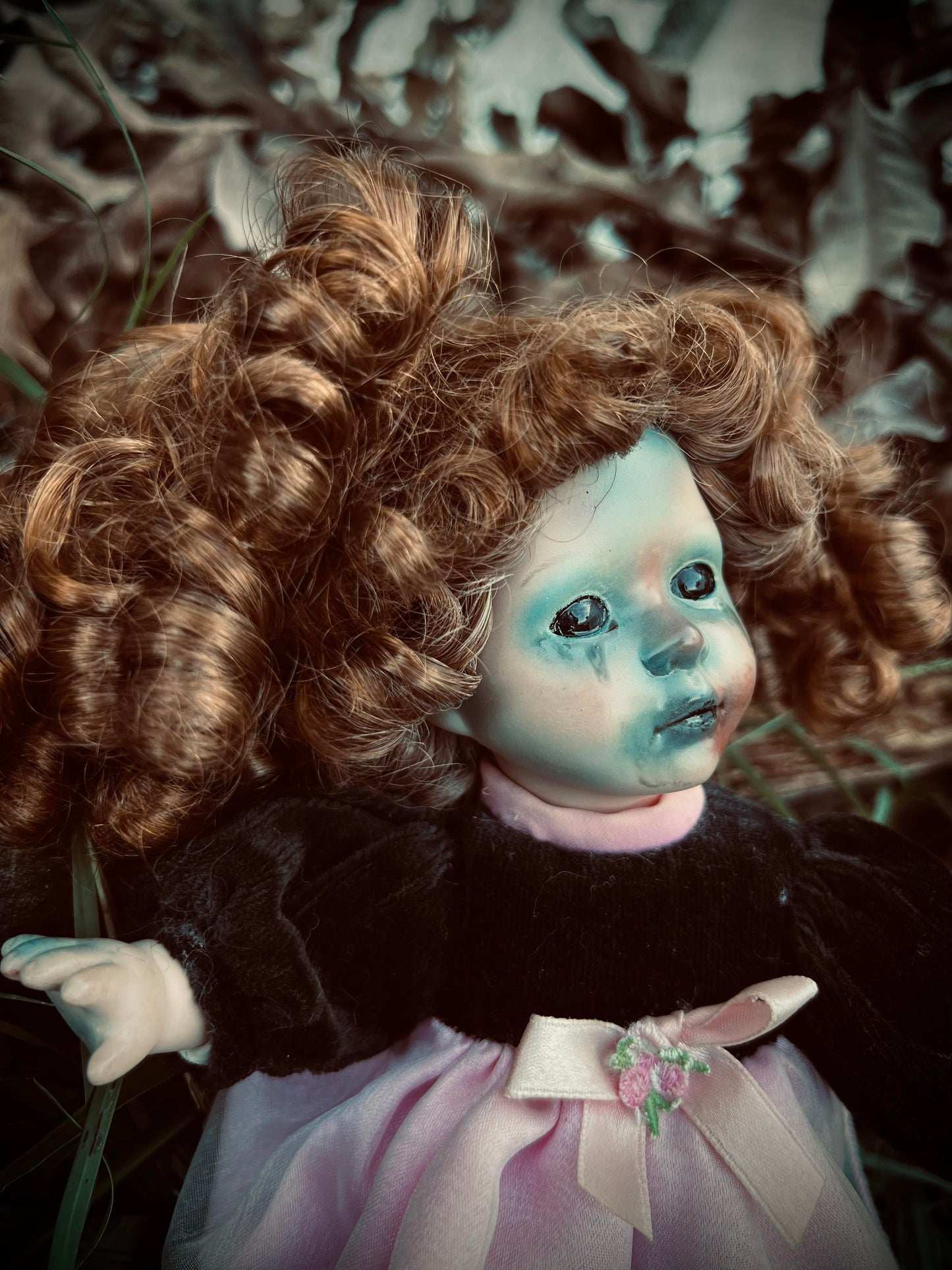 Meet Beth 10" Doll Porcelain Witchy Creepy Haunted Spirit Infected Scary Poltergeist Spooky Wicca Possessed Fall Gothic Positive Energy