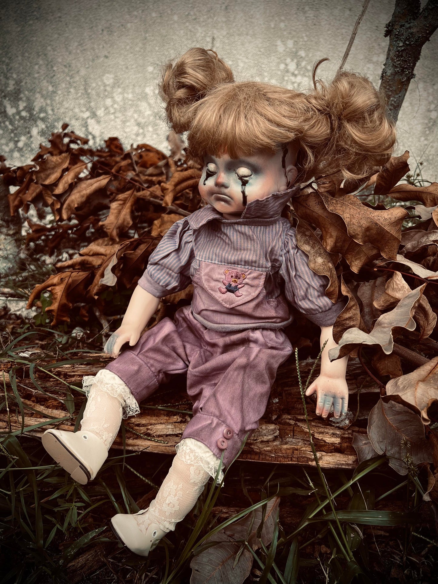 Meet Peggy 18" Doll Porcelain Witchy Creepy Haunted Spirit Infected Scary Poltergeist Spooky Wicca Possessed Fall Gothic Positive Energy