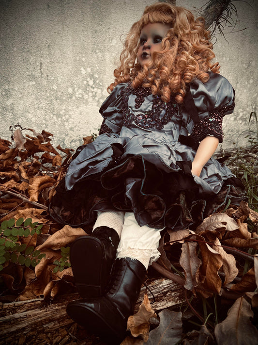 Meet Cassie 30" Doll Porcelain Witchy Creepy Haunted Spirit Infected Scary Poltergeist Spooky Wicca Possessed Fall Gothic Positive Energy