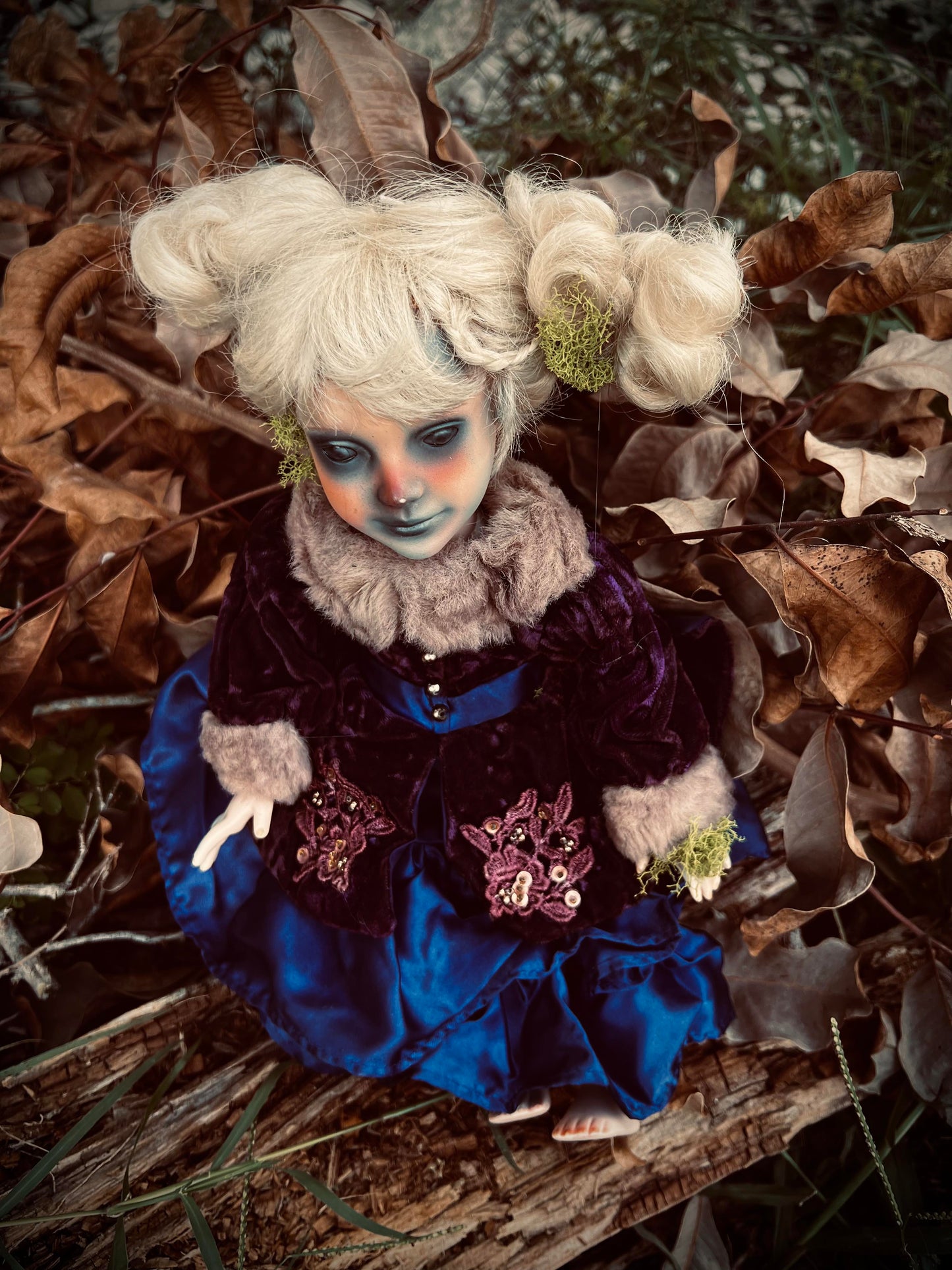 Meet Mila 14" Doll Porcelain Witchy Creepy Haunted Spirit Infected Scary Poltergeist Spooky Wicca Possessed Fall Gothic Positive Energy