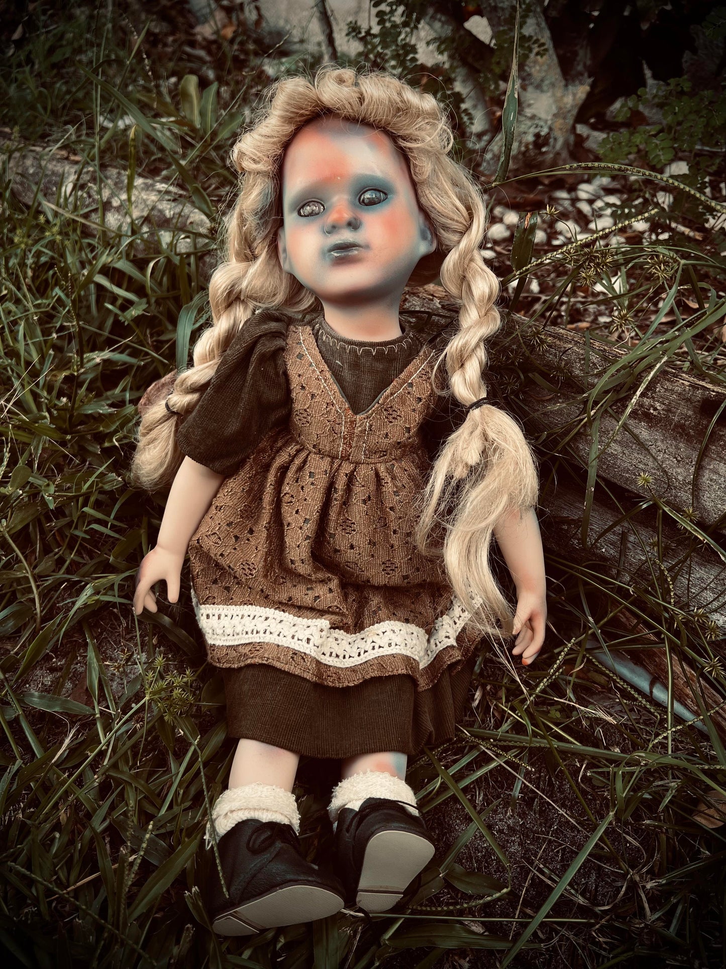 Meet Chloe 18" Doll Porcelain Witchy Creepy Haunted Spirit Infected Scary Poltergeist Spooky Wicca Possessed Fall Gothic Positive Energy