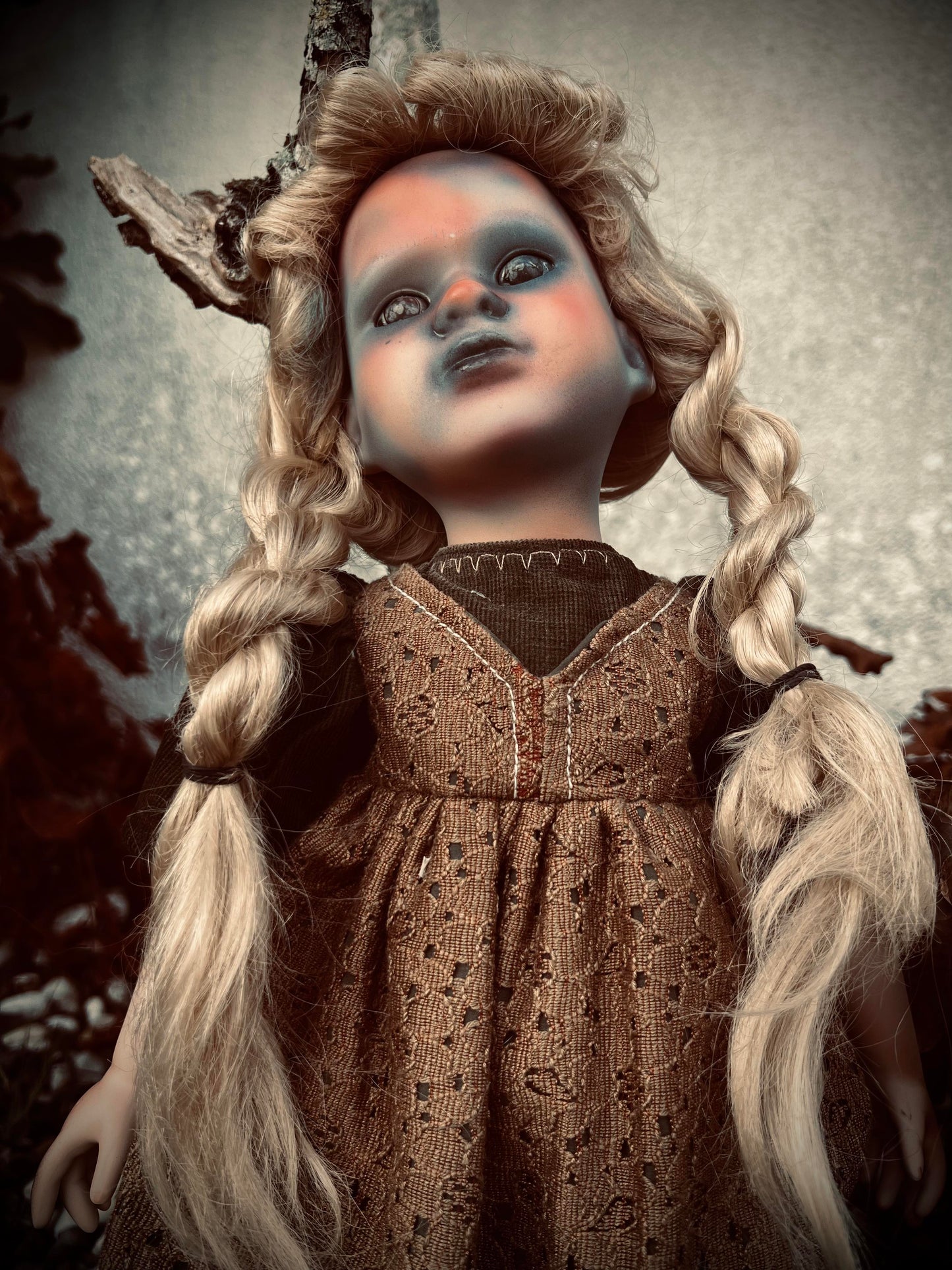 Meet Chloe 18" Doll Porcelain Witchy Creepy Haunted Spirit Infected Scary Poltergeist Spooky Wicca Possessed Fall Gothic Positive Energy