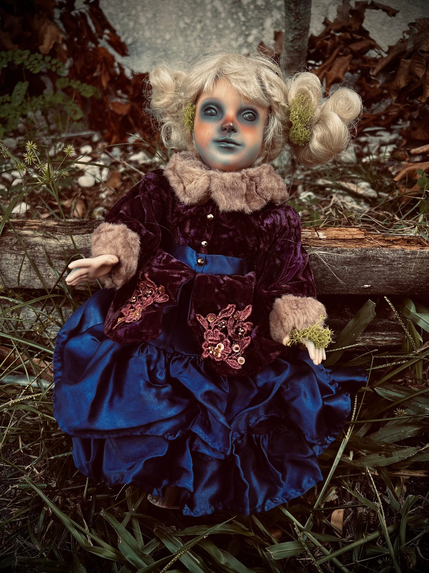 Meet Mila 14" Doll Porcelain Witchy Creepy Haunted Spirit Infected Scary Poltergeist Spooky Wicca Possessed Fall Gothic Positive Energy