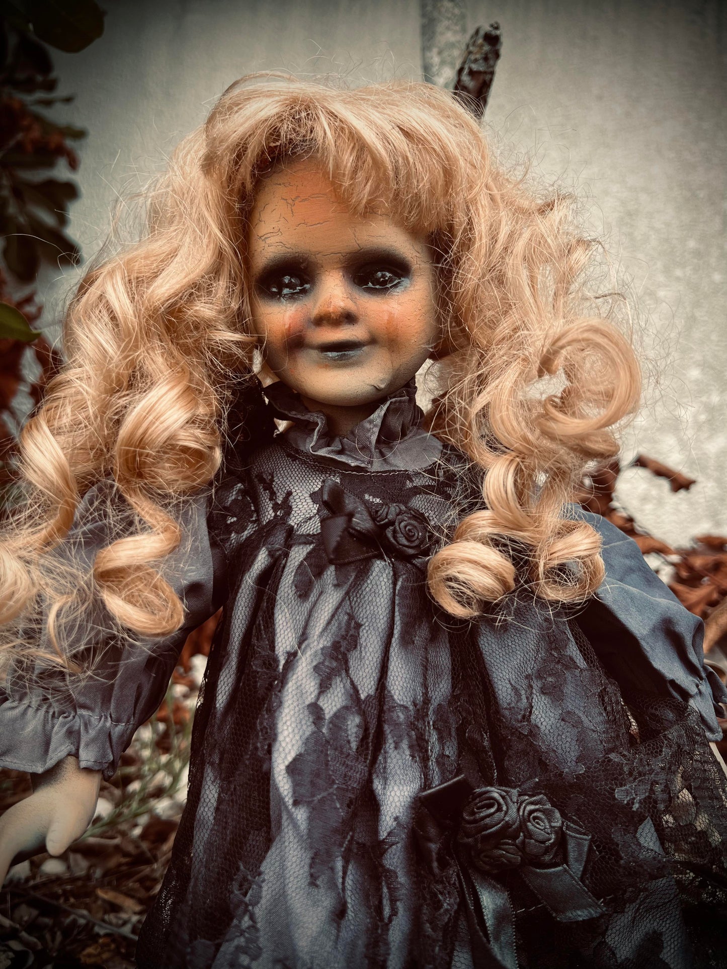Meet Robin 16" Doll Porcelain Witchy Creepy Haunted Spirit Infected Scary Poltergeist Spooky Wicca Possessed Fall Gothic Positive Energy