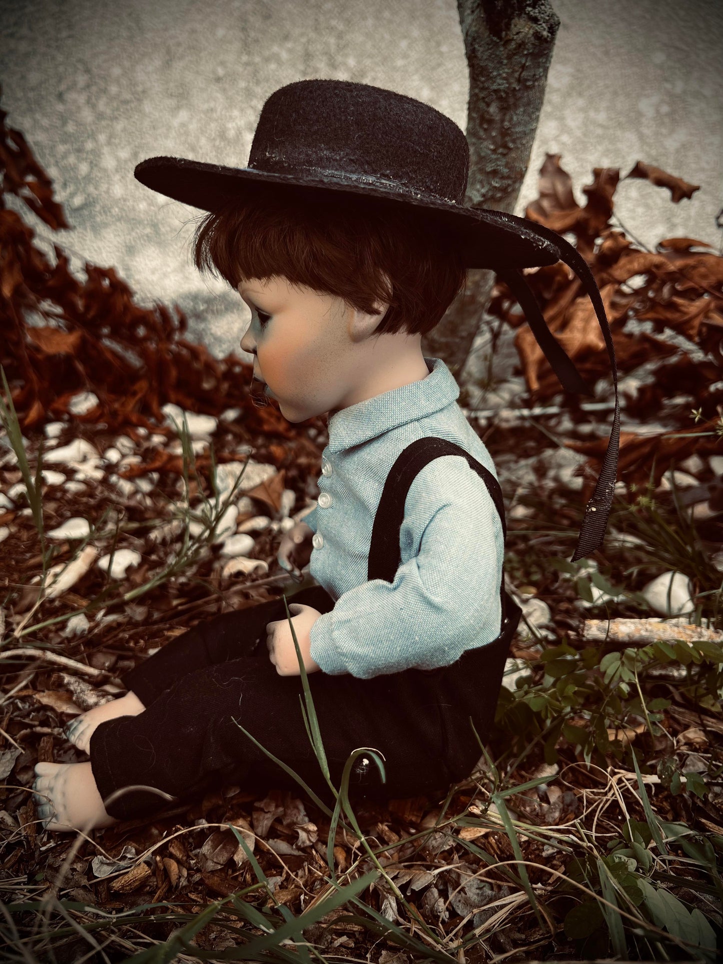 Meet Otis 10" Doll Boy Porcelain Witchy Creepy Haunted Spirit Infected Scary Poltergeist Spooky Wicca Possessed Fall Gothic Positive Energy