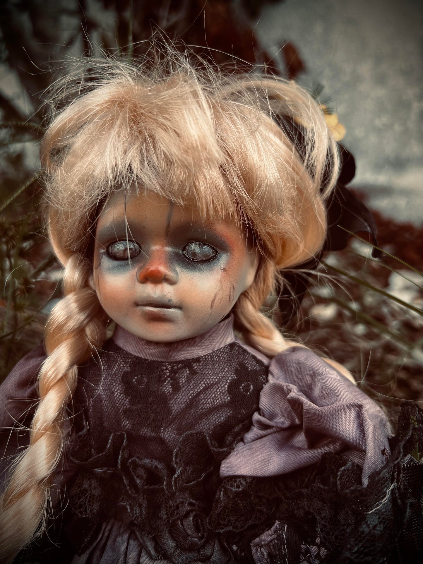 Meet Elizabeth 12" Doll Porcelain Witchy Creepy Haunted Spirit Infected Scary Poltergeist Spooky Wicca Possessed Fall Gothic Positive Energy