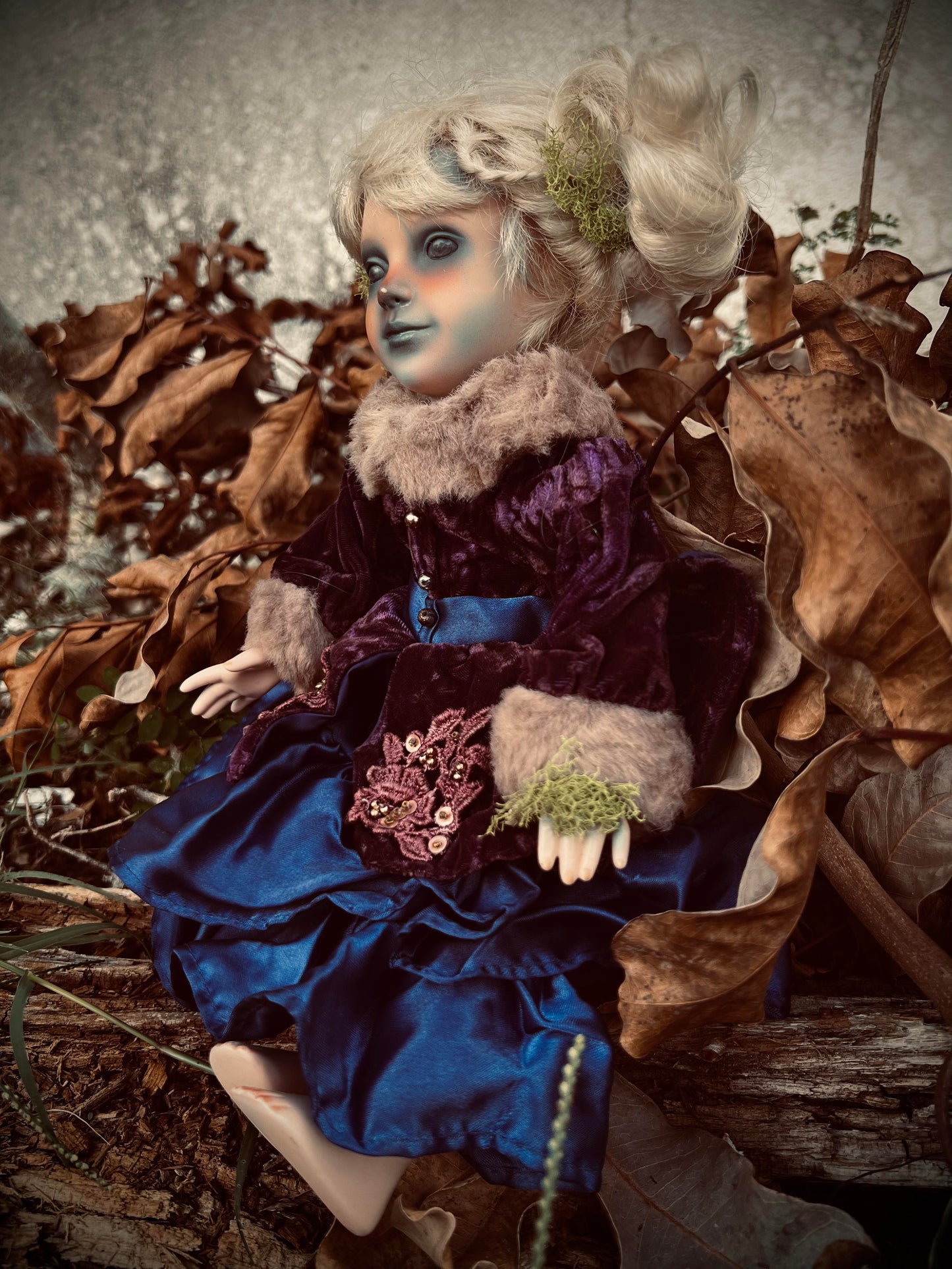 Meet Mila 14" Doll Porcelain Witchy Creepy Haunted Spirit Infected Scary Poltergeist Spooky Wicca Possessed Fall Gothic Positive Energy