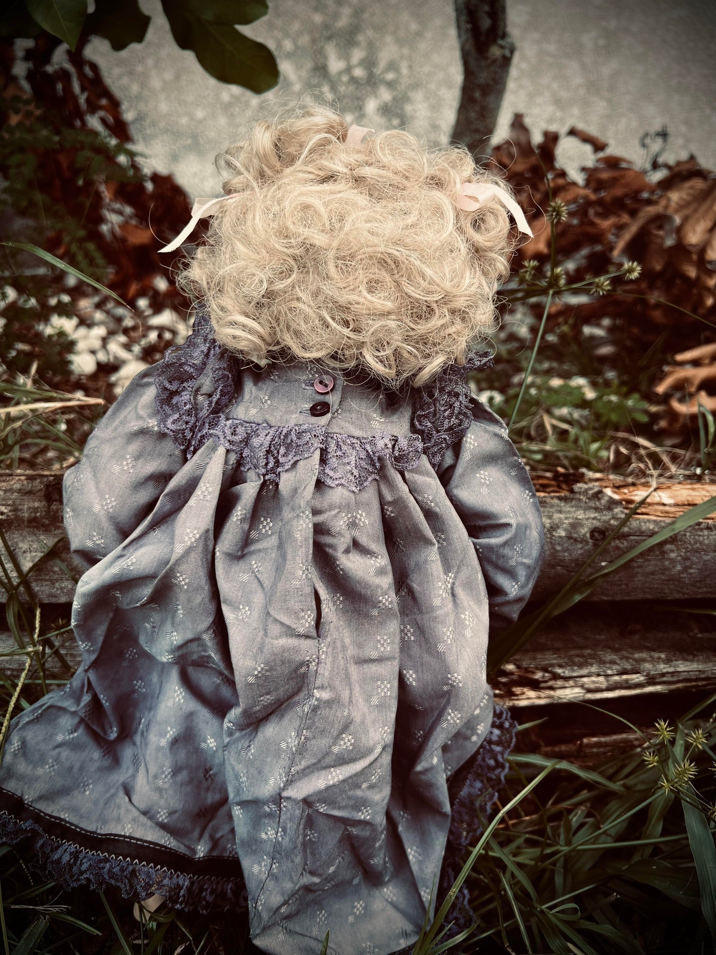 Meet Scarlett 14" Doll Porcelain Witchy Creepy Haunted Spirit Infected Scary Poltergeist Spooky Wicca Possessed Fall Gothic Positive Energy