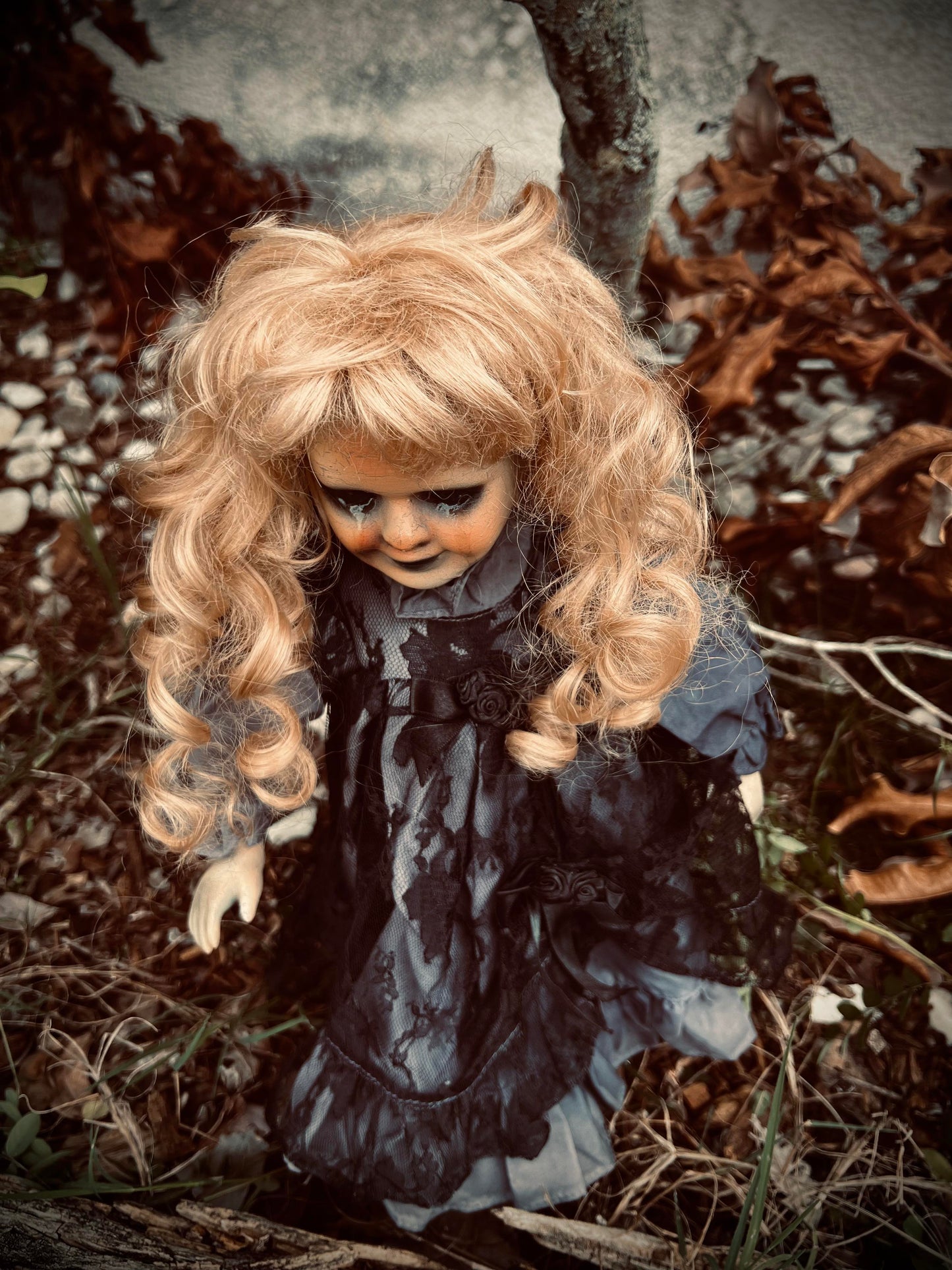 Meet Robin 16" Doll Porcelain Witchy Creepy Haunted Spirit Infected Scary Poltergeist Spooky Wicca Possessed Fall Gothic Positive Energy