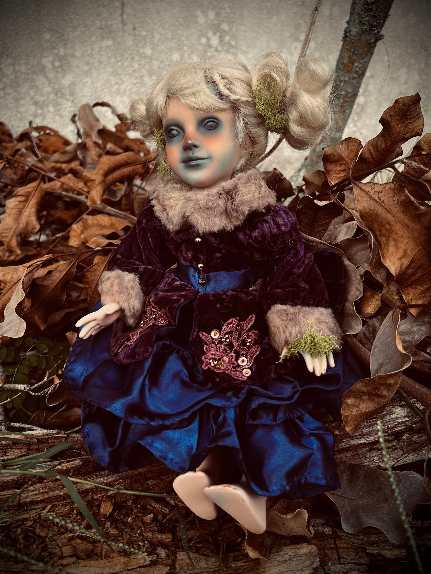 Meet Mila 14" Doll Porcelain Witchy Creepy Haunted Spirit Infected Scary Poltergeist Spooky Wicca Possessed Fall Gothic Positive Energy