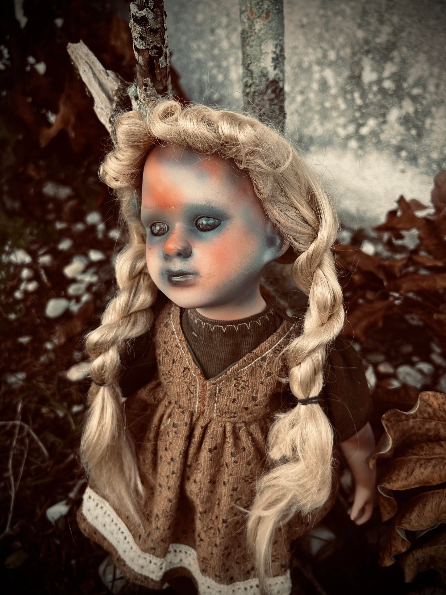 Meet Chloe 18" Doll Porcelain Witchy Creepy Haunted Spirit Infected Scary Poltergeist Spooky Wicca Possessed Fall Gothic Positive Energy