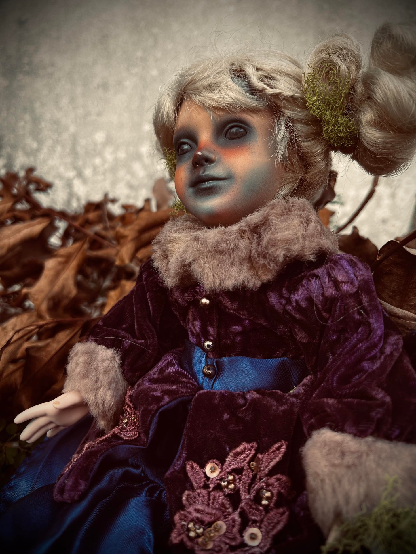 Meet Mila 14" Doll Porcelain Witchy Creepy Haunted Spirit Infected Scary Poltergeist Spooky Wicca Possessed Fall Gothic Positive Energy