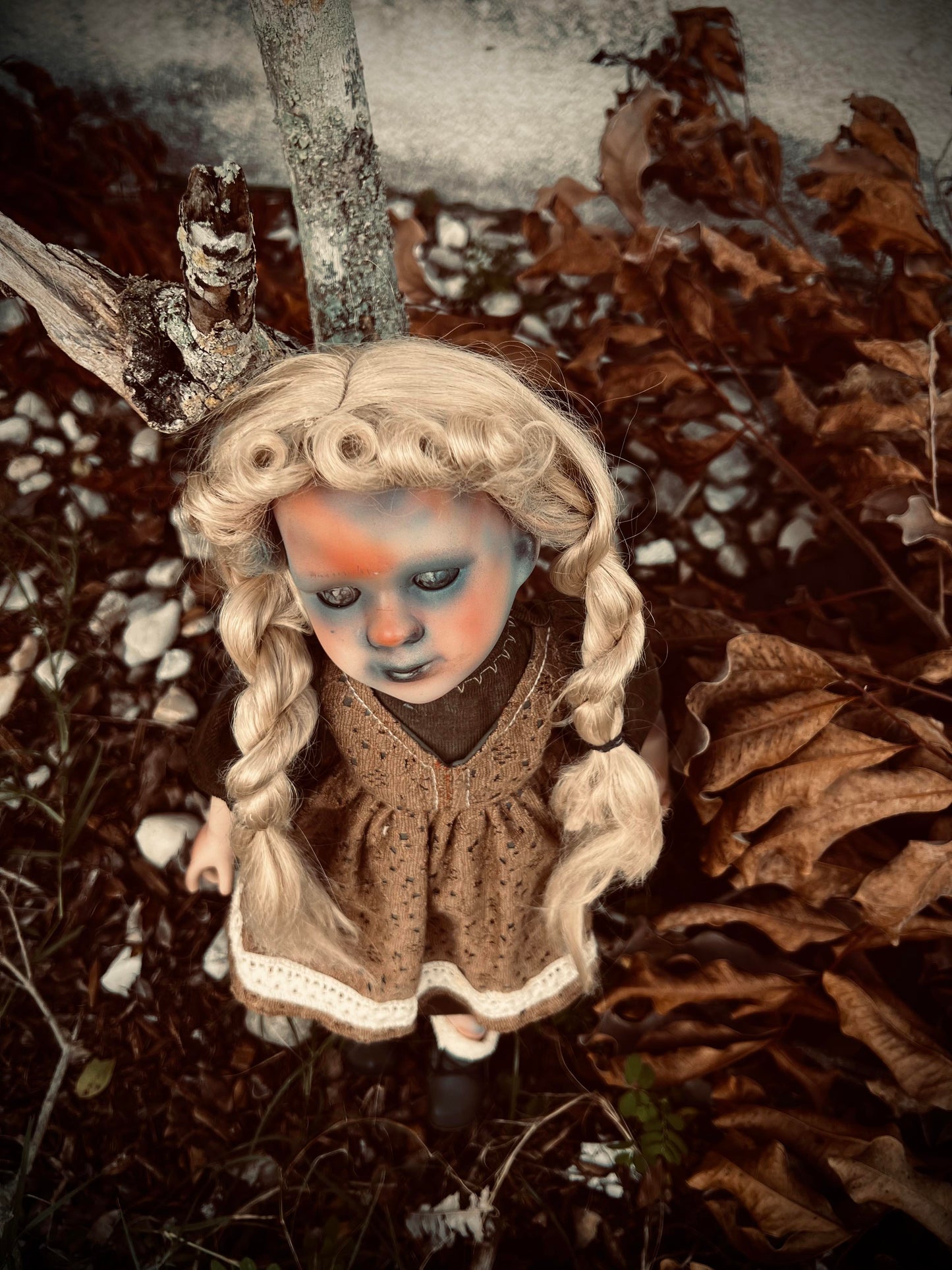 Meet Chloe 18" Doll Porcelain Witchy Creepy Haunted Spirit Infected Scary Poltergeist Spooky Wicca Possessed Fall Gothic Positive Energy