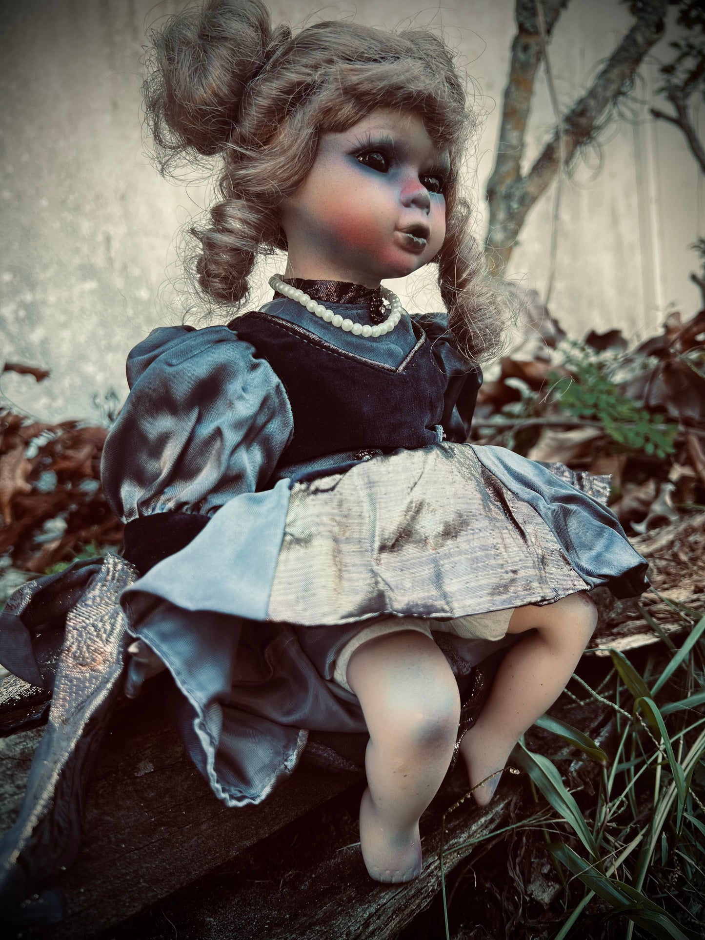 Meet Faith 12" Doll Porcelain Witchy Creepy Haunted Spirit Infected Scary Poltergeist Spooky Zombie Possessed Fall Gothic Positive Energy