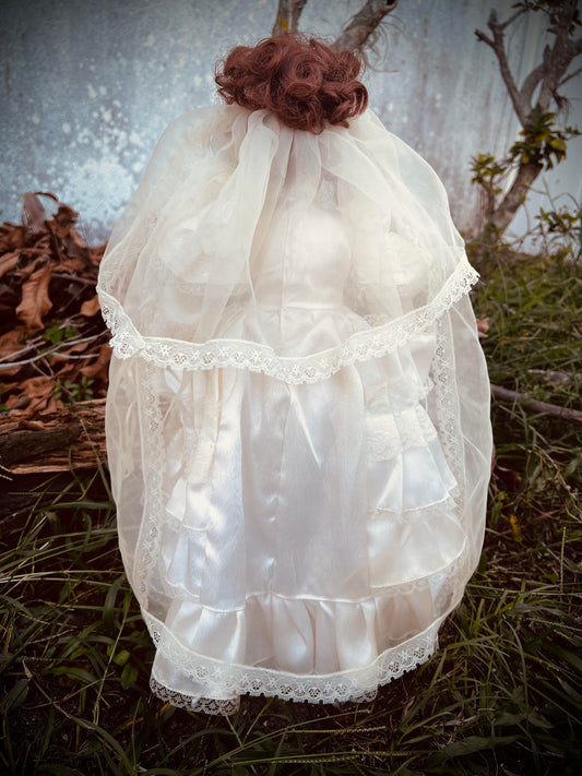 Meet Eleanor 18" Doll Porcelain Deadly Undead Bride Witchy Creepy Haunted Spirit Infected Scary Poltergeist Spooky Zombie Possessed Gothic