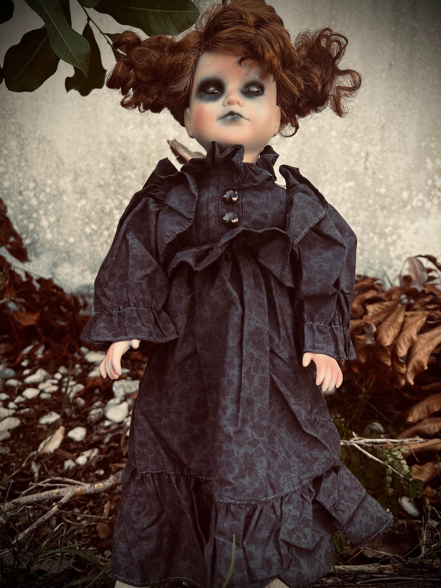 Meet Ada 16" Doll Porcelain Witchy Creepy Haunted Spirit Infected Scary Poltergeist Spooky Zombie Possessed Fall Gothic Positive Energy