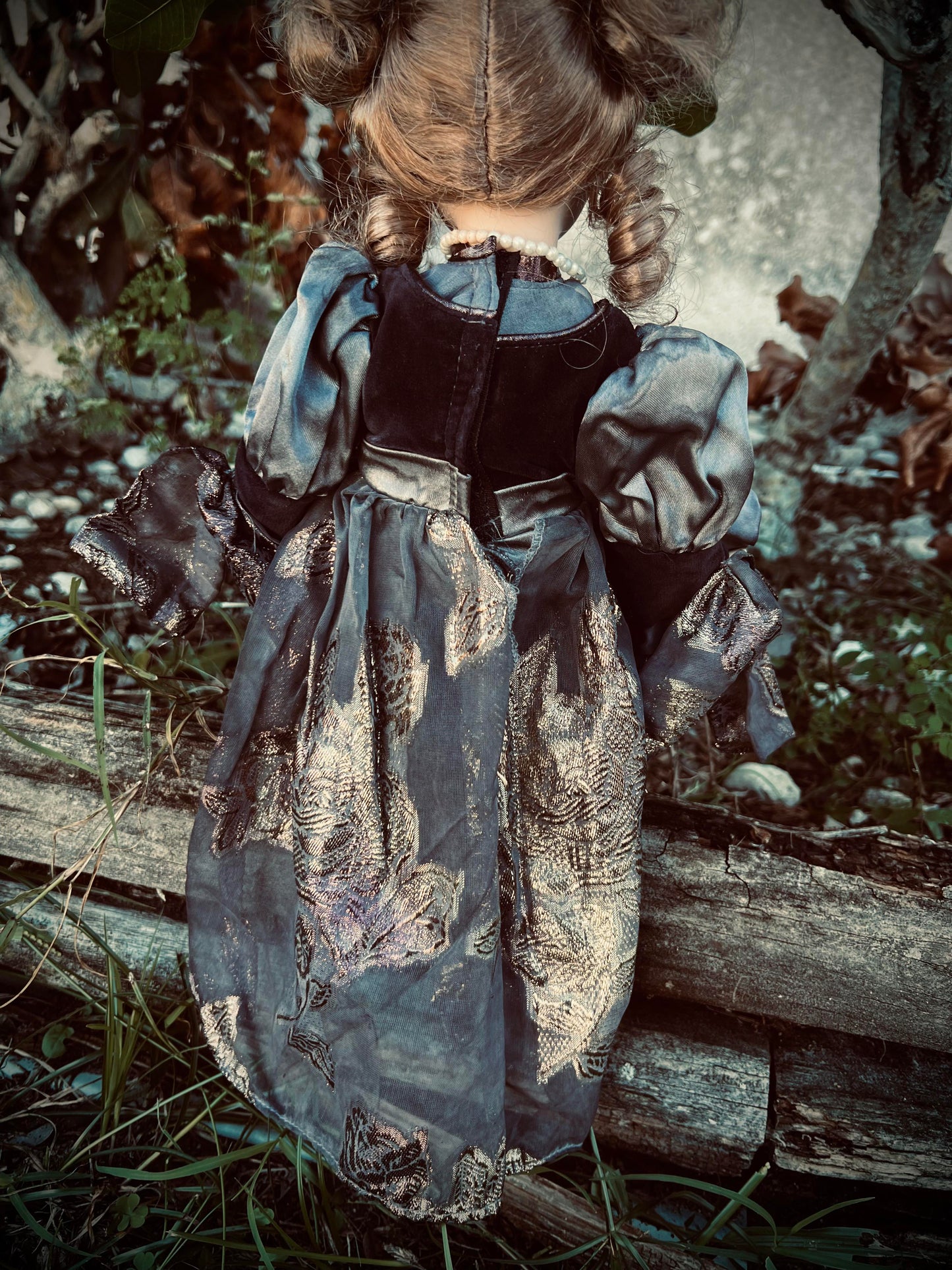 Meet Faith 12" Doll Porcelain Witchy Creepy Haunted Spirit Infected Scary Poltergeist Spooky Zombie Possessed Fall Gothic Positive Energy