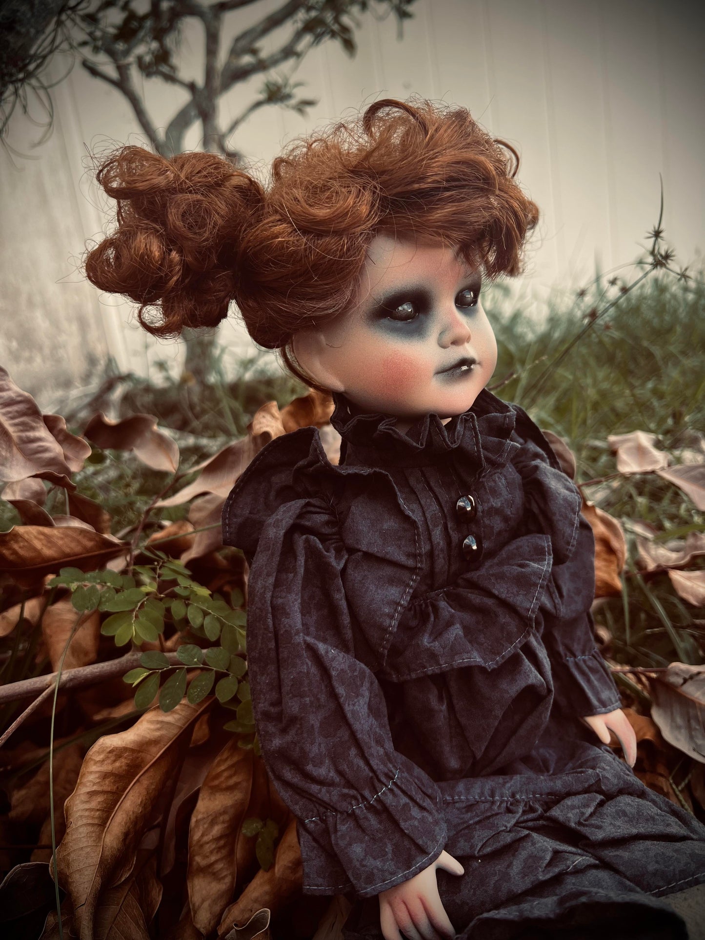 Meet Ada 16" Doll Porcelain Witchy Creepy Haunted Spirit Infected Scary Poltergeist Spooky Zombie Possessed Fall Gothic Positive Energy