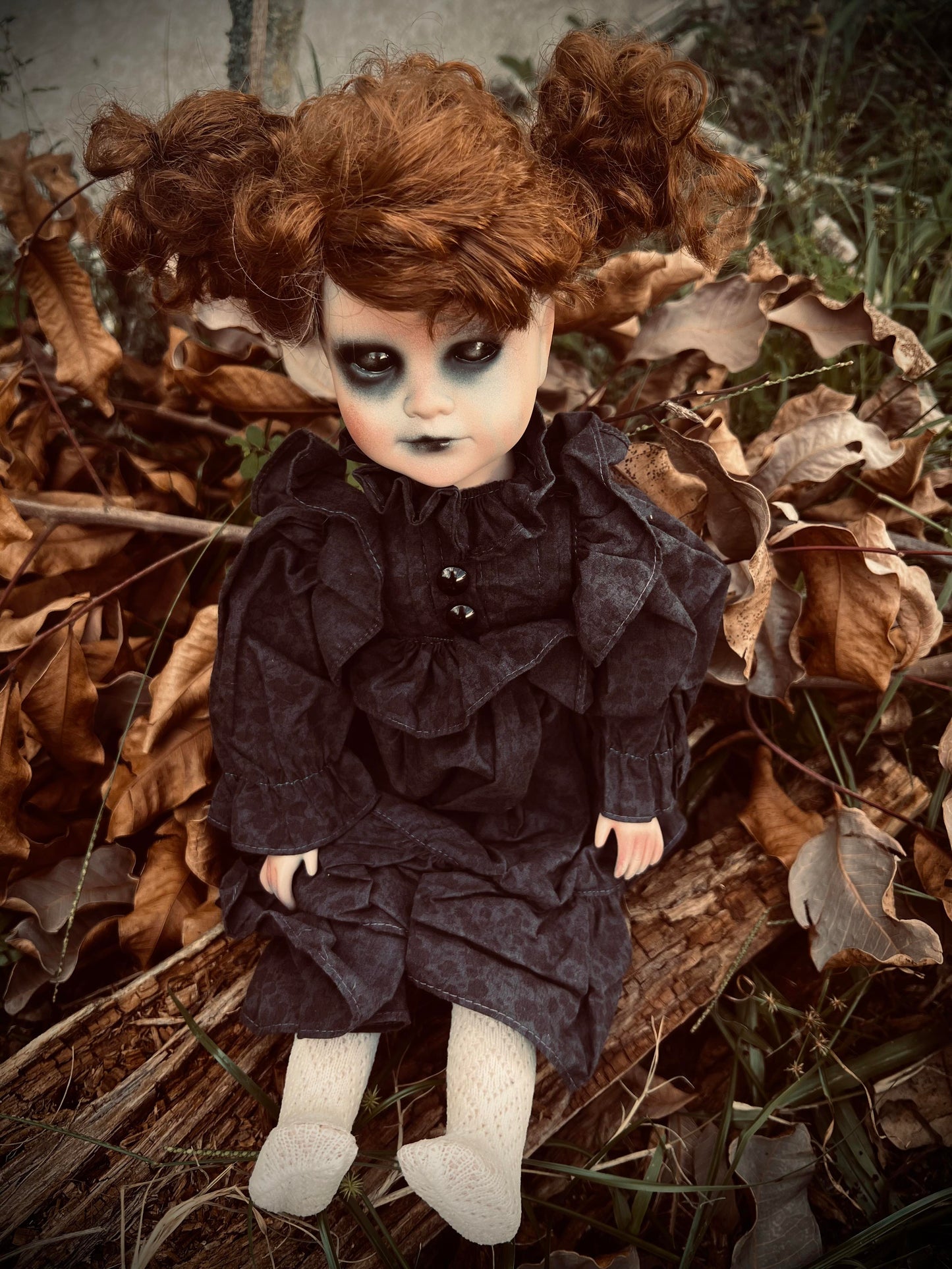 Meet Ada 16" Doll Porcelain Witchy Creepy Haunted Spirit Infected Scary Poltergeist Spooky Zombie Possessed Fall Gothic Positive Energy