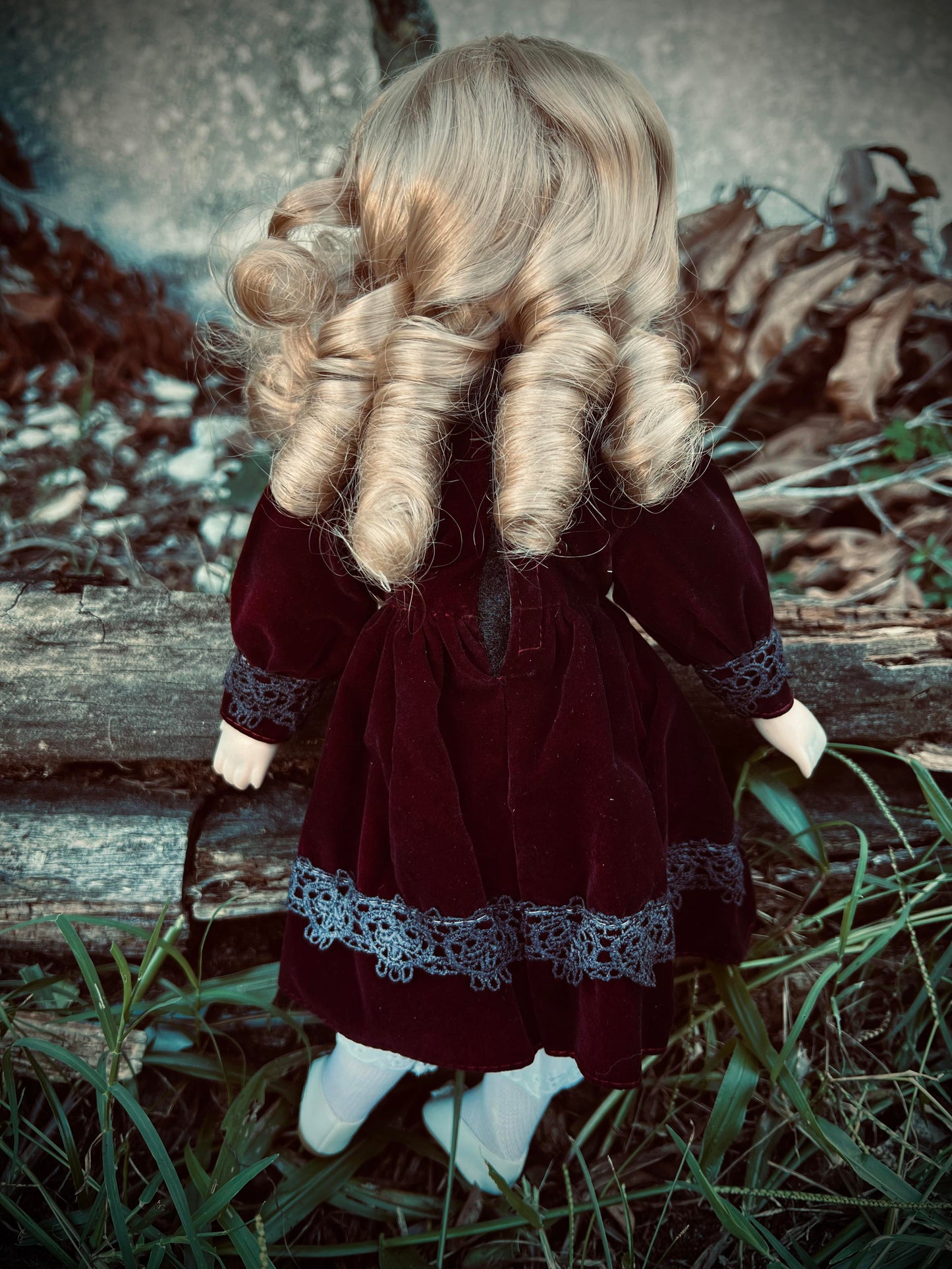 Meet Lynette 14" Doll Porcelain Witchy Creepy Haunted Spirit Infected Scary Poltergeist Spooky Zombie Possessed Fall Gothic Positive Energy