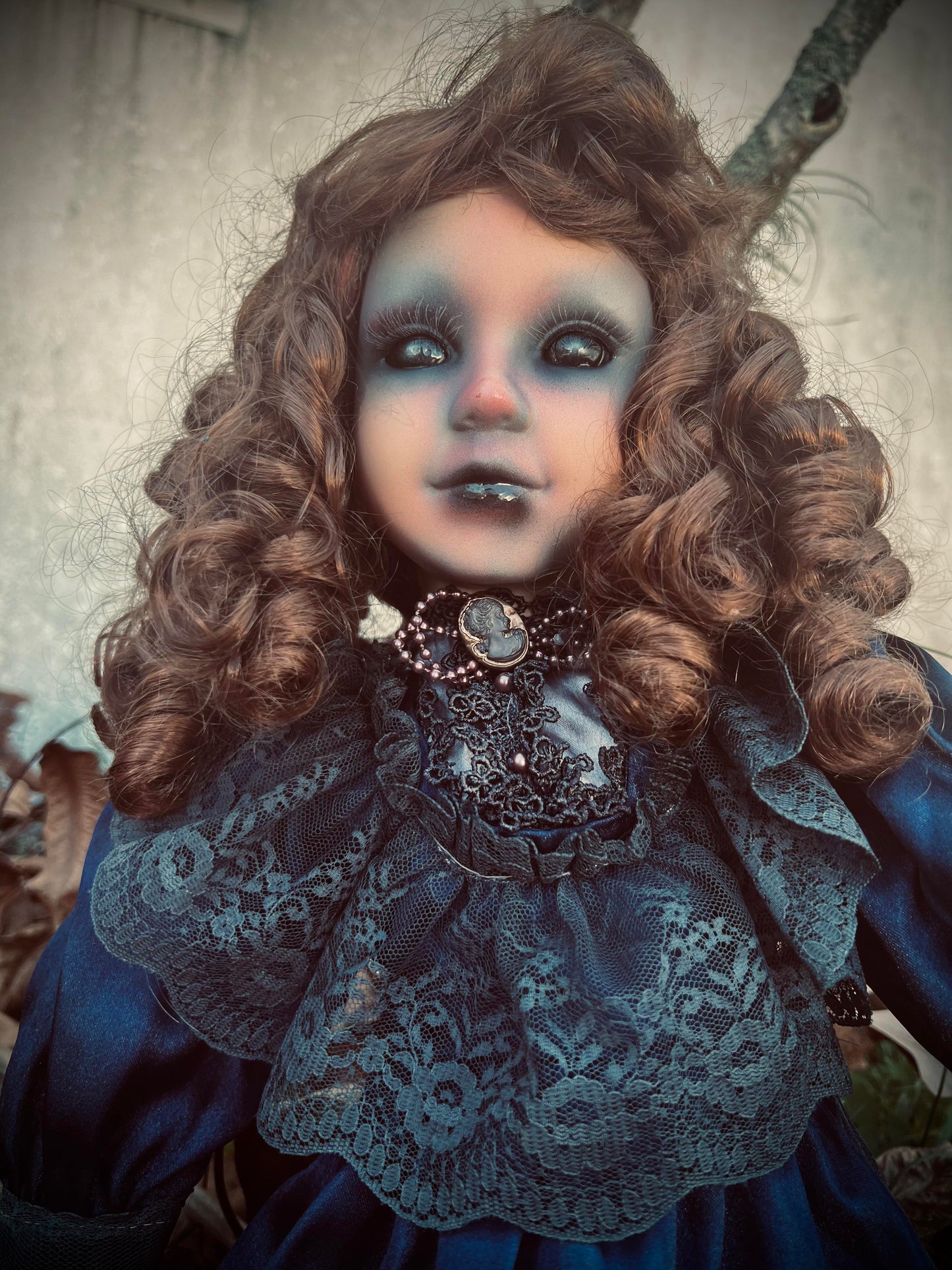 Meet Leola 25" Doll Porcelain Witchy Creepy Haunted Spirit Infected Scary Poltergeist Spooky Zombie Possessed Fall Gothic Positive Energy