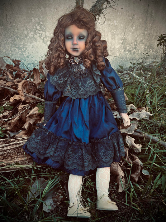 Meet Leola 25" Doll Porcelain Witchy Creepy Haunted Spirit Infected Scary Poltergeist Spooky Zombie Possessed Fall Gothic Positive Energy