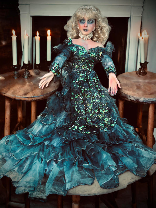 Meet Rosemary 26" Doll Porcelain Witchy Creepy Haunted Spirit Infected Scary Poltergeist Spooky Zombie Possessed Fall Gothic Positive Energy