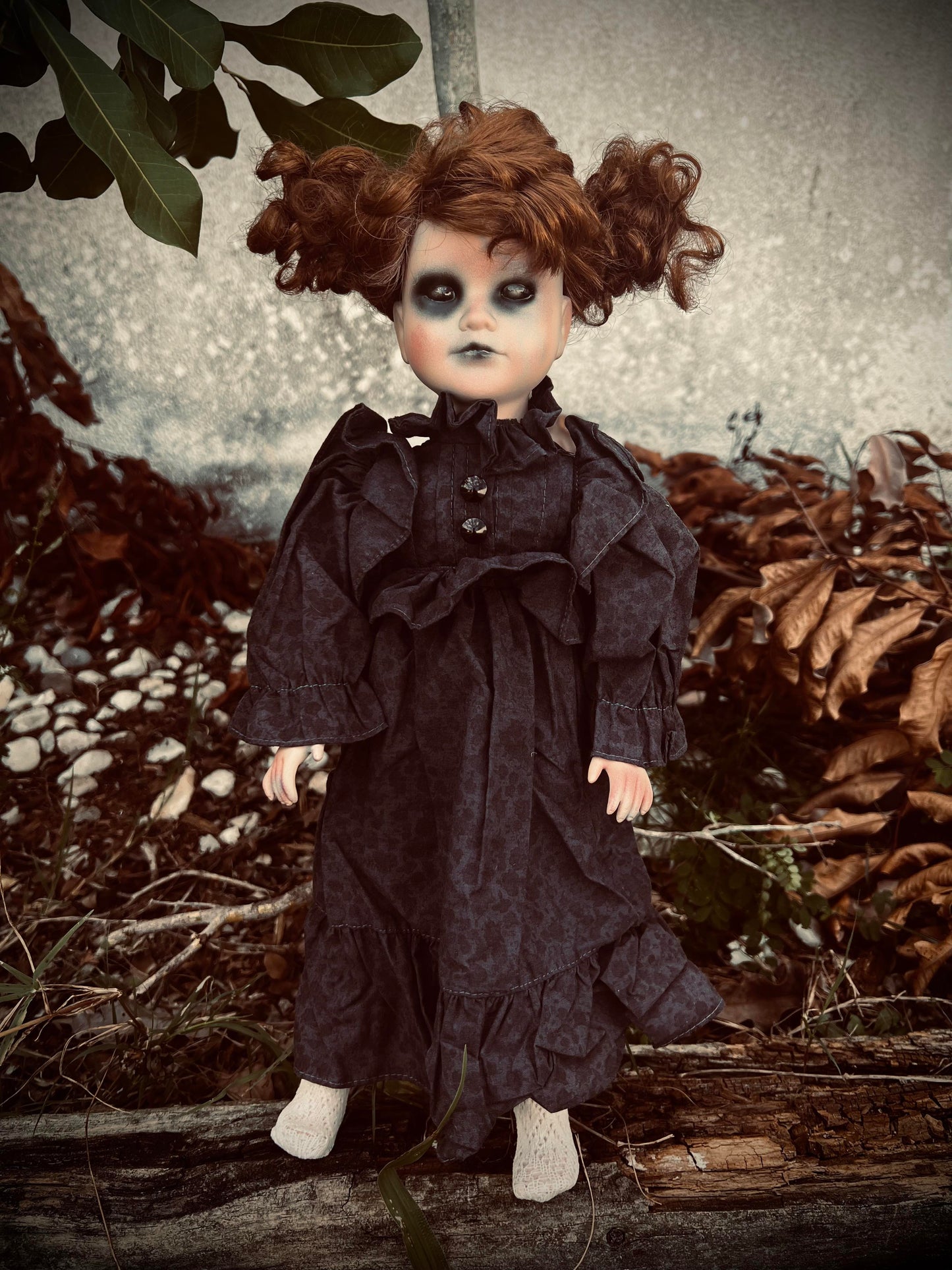 Meet Ada 16" Doll Porcelain Witchy Creepy Haunted Spirit Infected Scary Poltergeist Spooky Zombie Possessed Fall Gothic Positive Energy