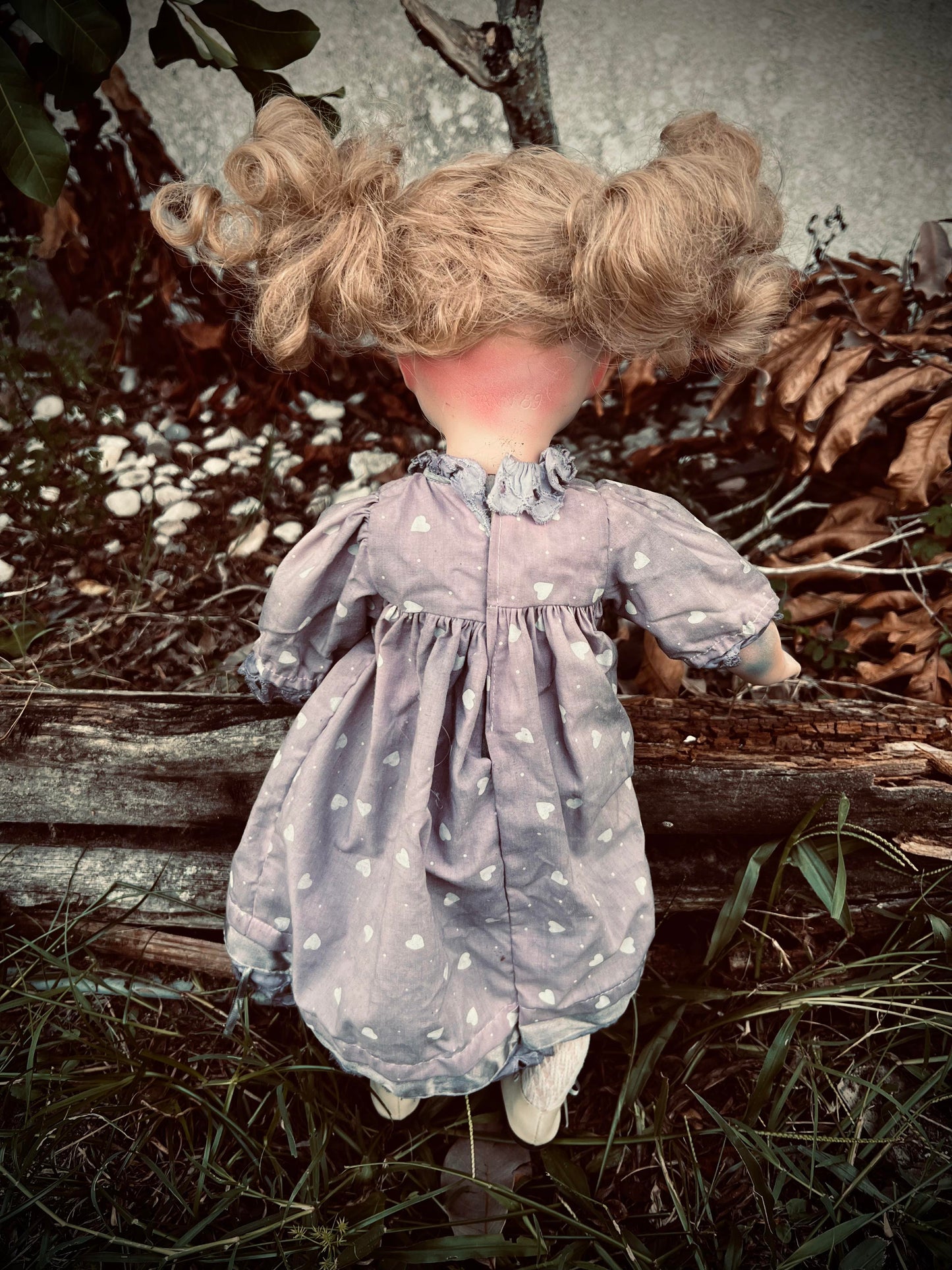 Meet Laurel 18" Doll Porcelain Witchy Creepy Haunted Spirit Infected Scary Spooky Zombie Possessed Fall Gothic Positive Energy