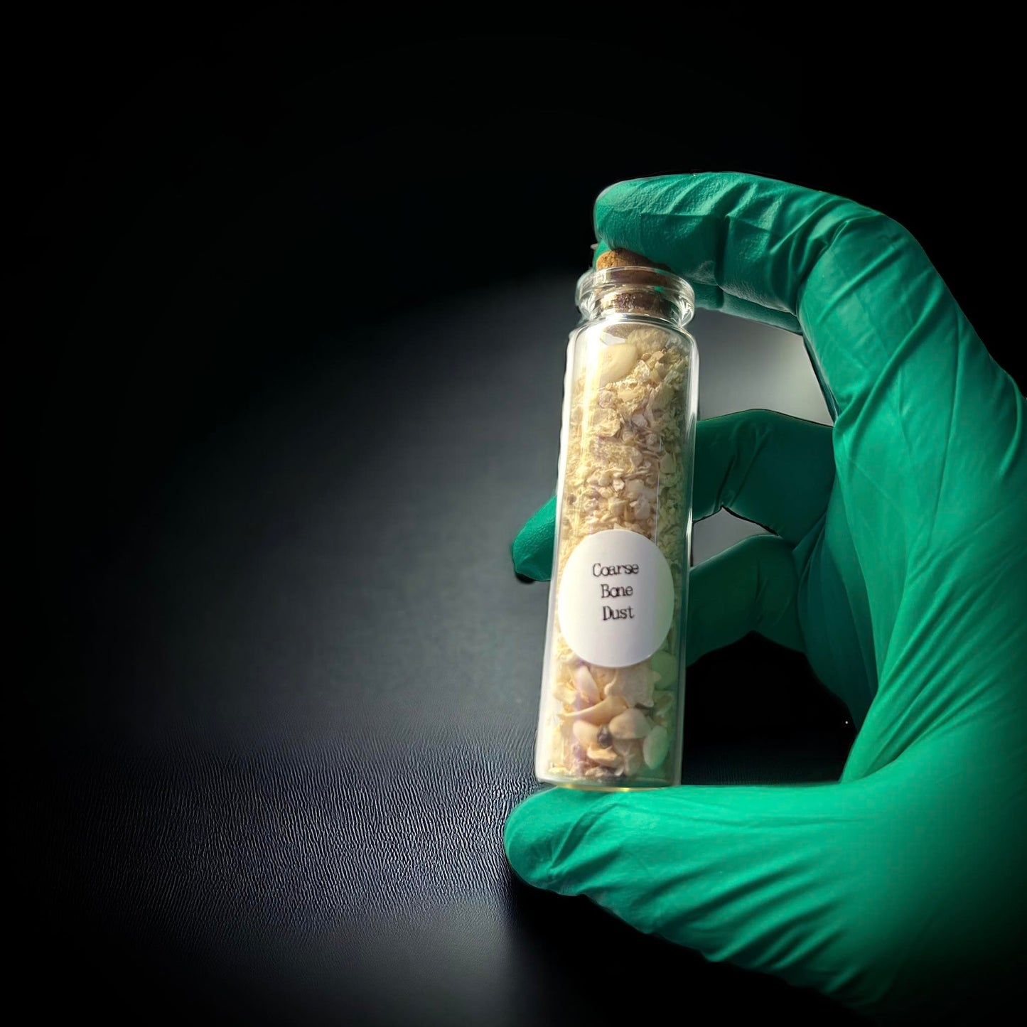 Coarse Bone Dust Naturally Collected Specimen Glass Vail Curiosity, Oddity, Apothecary, Unique Gift Idea, Witchcraft, Collectors, Rituals