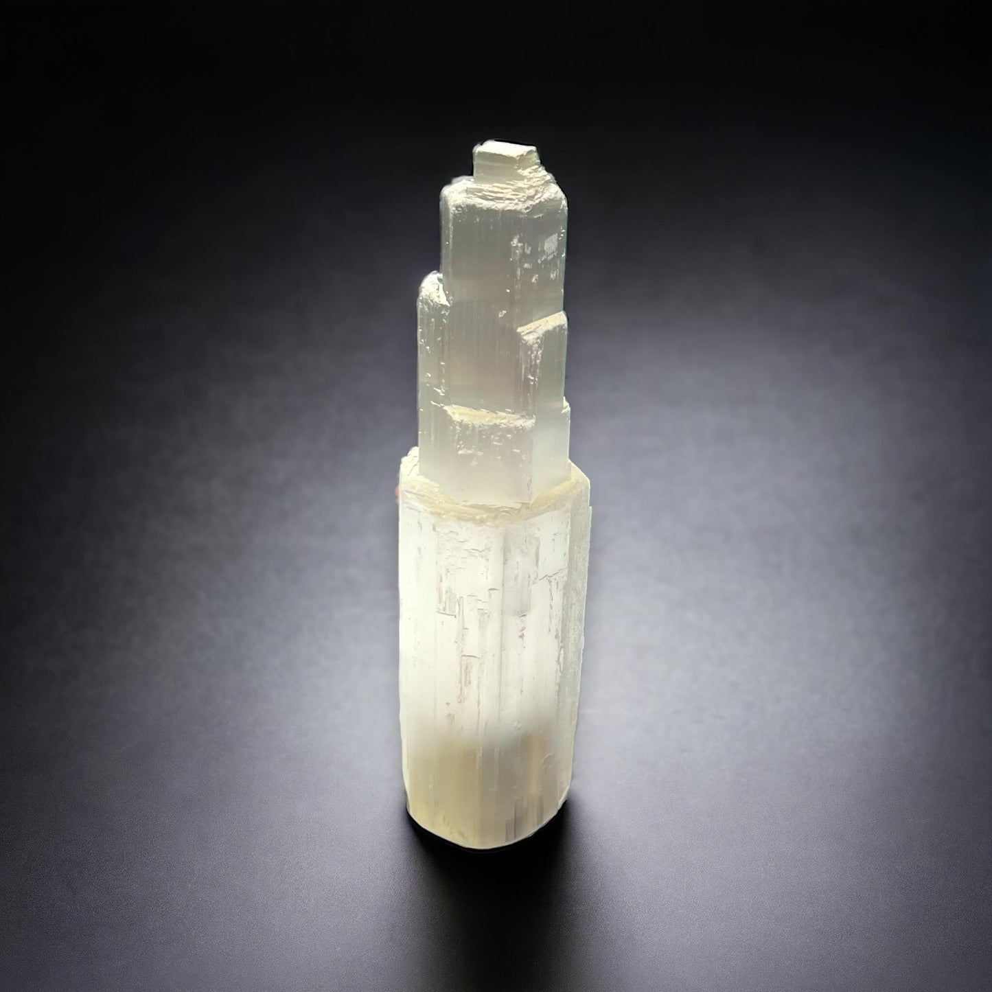 Rough Stone Specimen 6-Inch Iceberg White Tower Selenite Curiosity, Oddity, Spells, Unique Gift Idea, Witchcraft, Rituals, Atlar Crystal