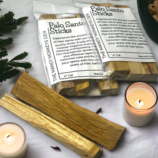 4" Palo Santo Sticks Holy Wood Magical Purifying Curiosity, Oddity, Spells, Unique Gift Idea, Witchcraft, Rituals, Atlar