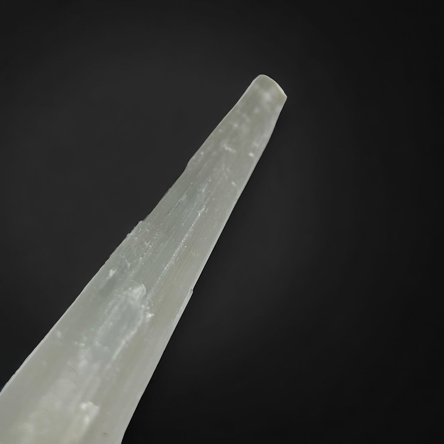 15" Rough Stone Specimen Wand White Selenite Curiosity, Oddity, Spells, Unique Gift Idea, Witchcraft, Rituals, Atlar Crystal Fairys Magical