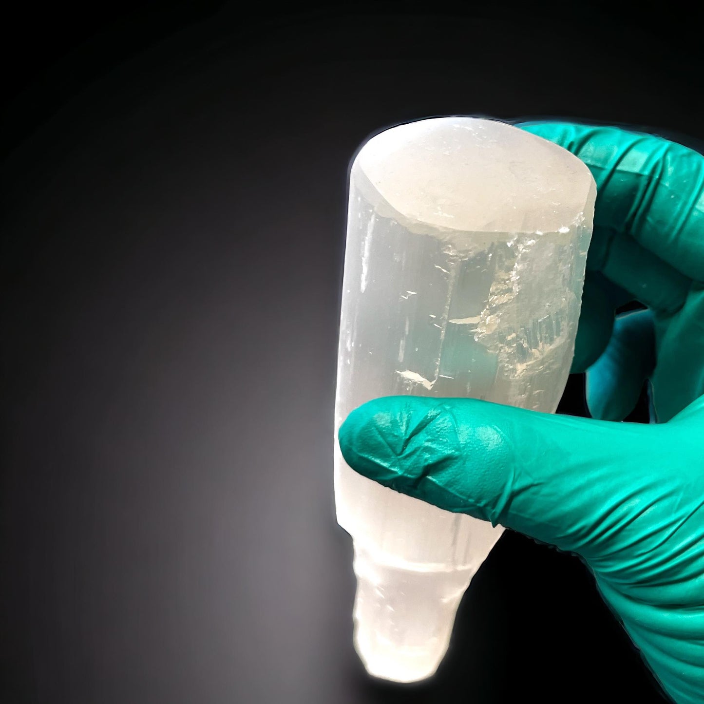 Rough Stone Specimen 6-Inch Iceberg White Tower Selenite Curiosity, Oddity, Spells, Unique Gift Idea, Witchcraft, Rituals, Atlar Crystal