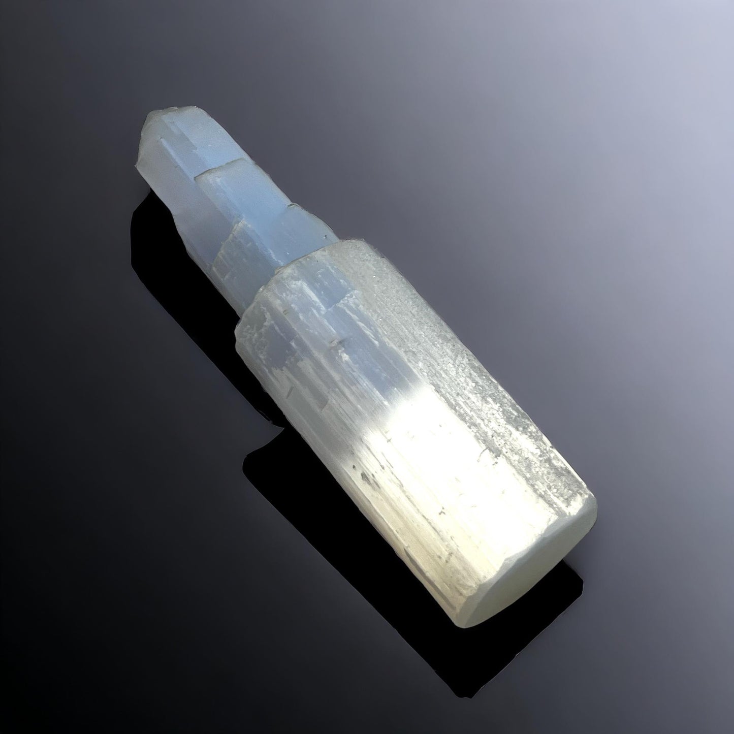 Rough Stone Specimen 6-Inch Iceberg White Tower Selenite Curiosity, Oddity, Spells, Unique Gift Idea, Witchcraft, Rituals, Atlar Crystal